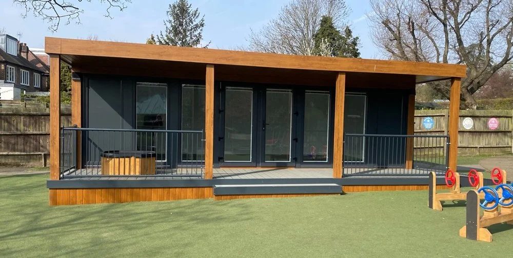 Summerhouse funded by the PTFA.