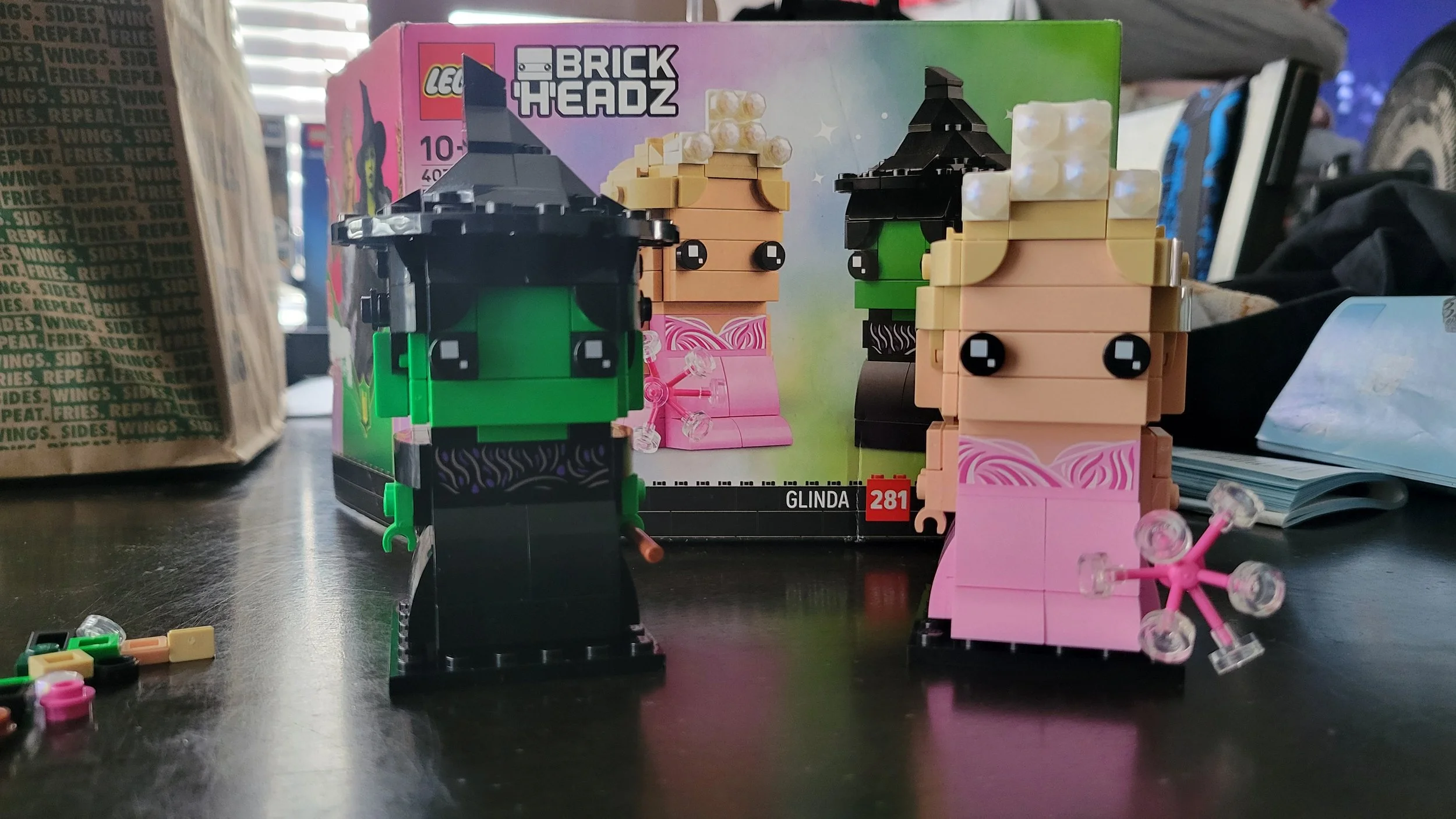 BRICKED Score: Lego Brickheadz Wicked Elphaba &amp; Glinda Figures (40794)
