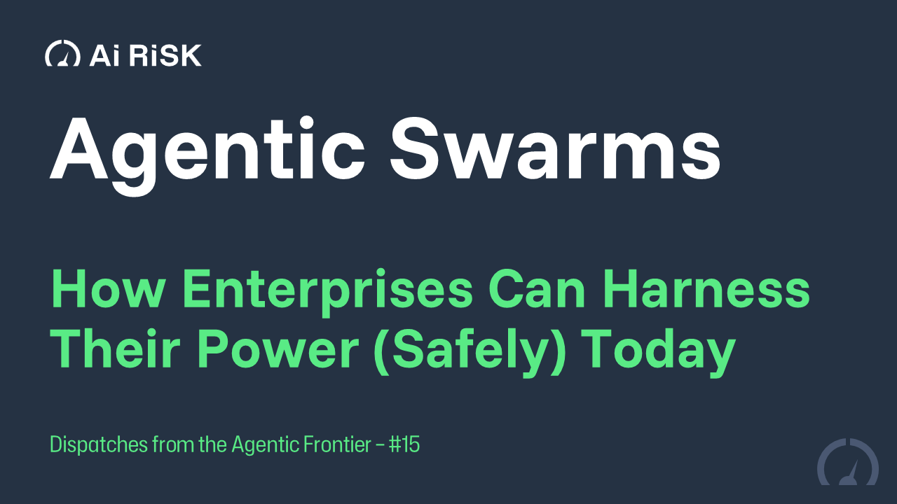 Agent Swarm - how to safely leverage them