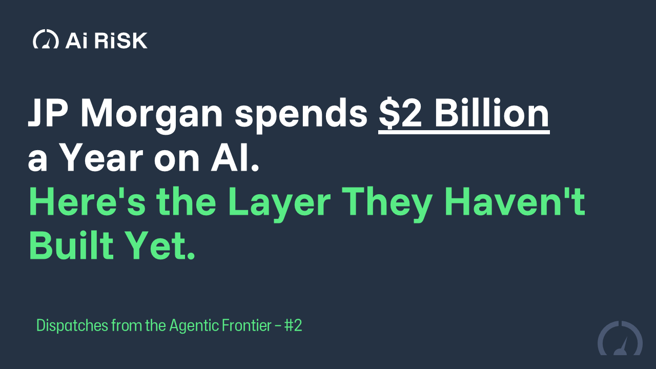 JPMorgan Chase has built the most impressive AI infrastructure in financial services — and it is still missing the one thing that creates durable competitive advantage.