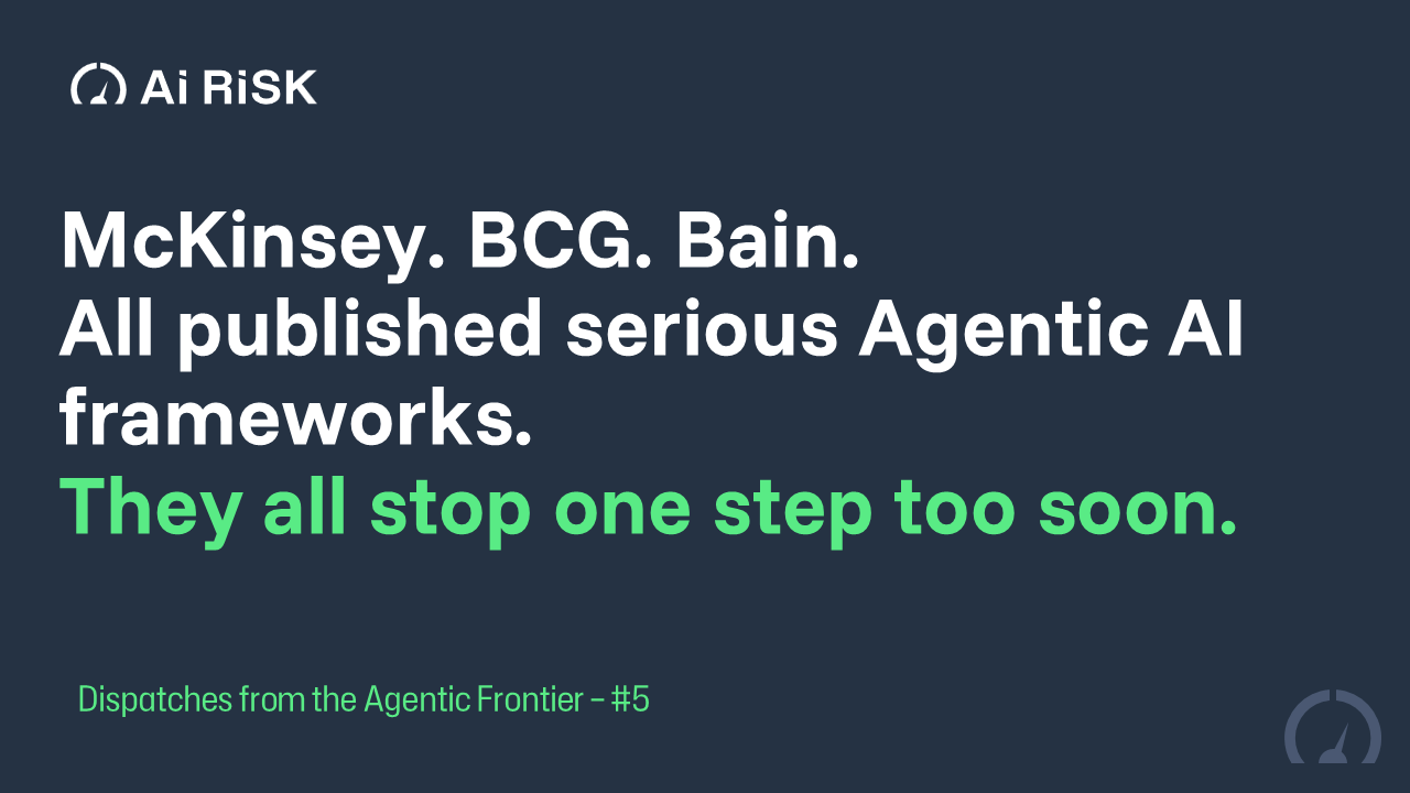 What McKinsey, BCG and Bain Are All Missing About Agentic AI