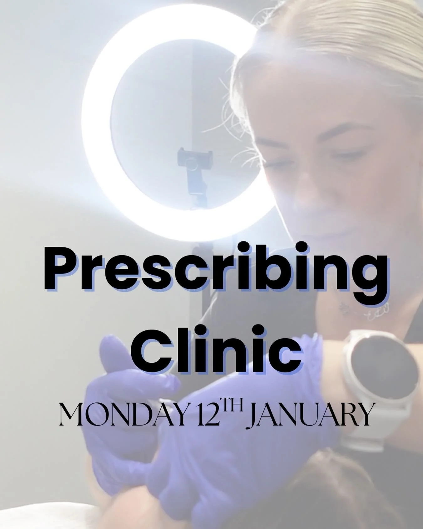 Next prescribing clinic if you&rsquo;re wanting Botox for January/February - message to book