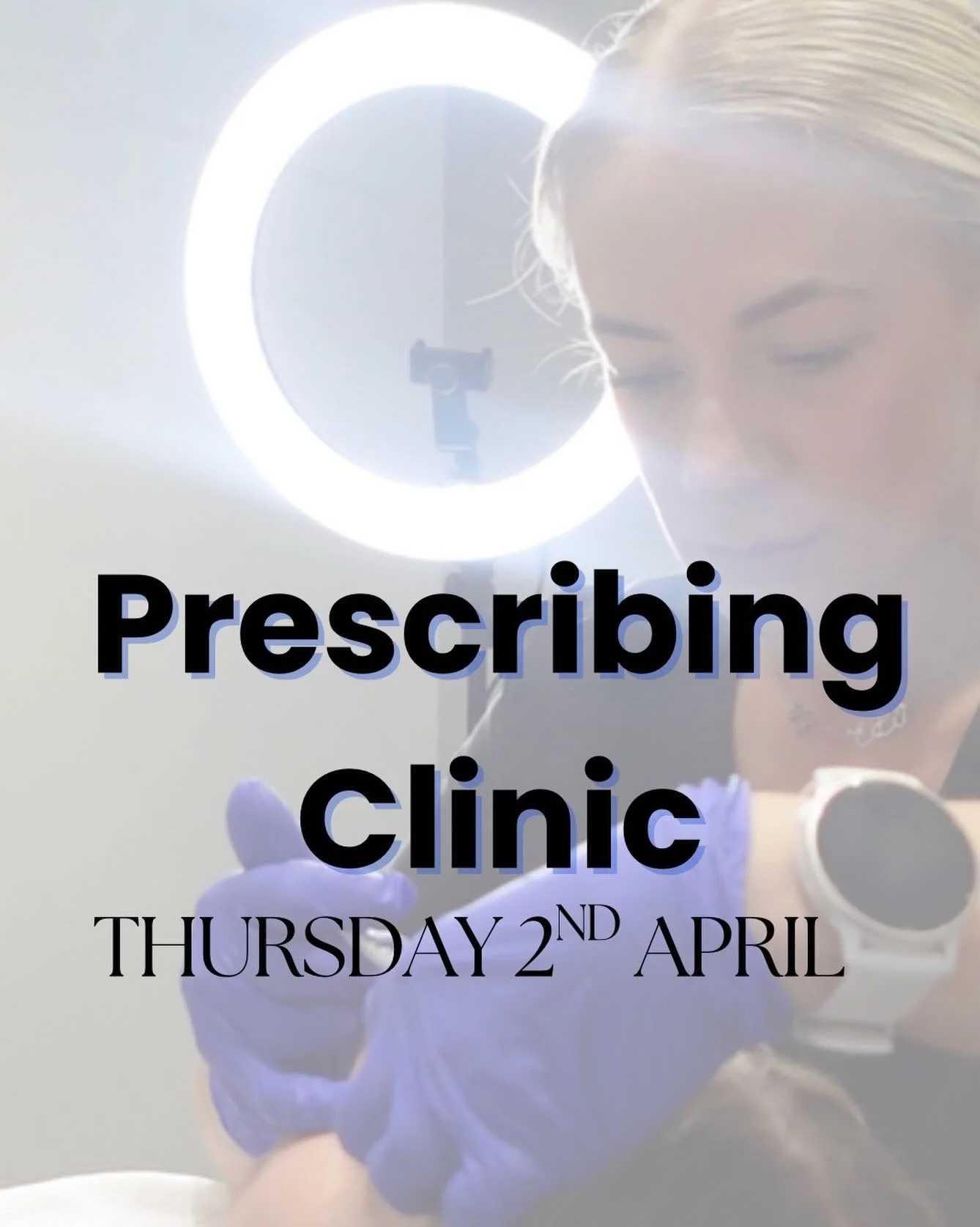 Next prescribing clinic: **Thursday 2nd April** ✨

If you&rsquo;re wanting anti-wrinkle injections, you **must** book in to see the nurse prescriber beforehand&mdash;this is now a legal requirement.

Appointments only take 10 minutes and ensure your 