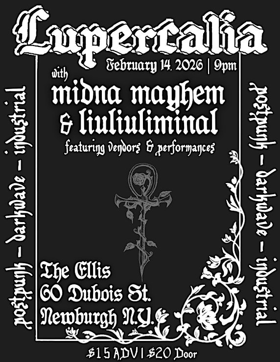 Lupercalia at The Ellis — A Night of Goth, Ritual & Darkwave
