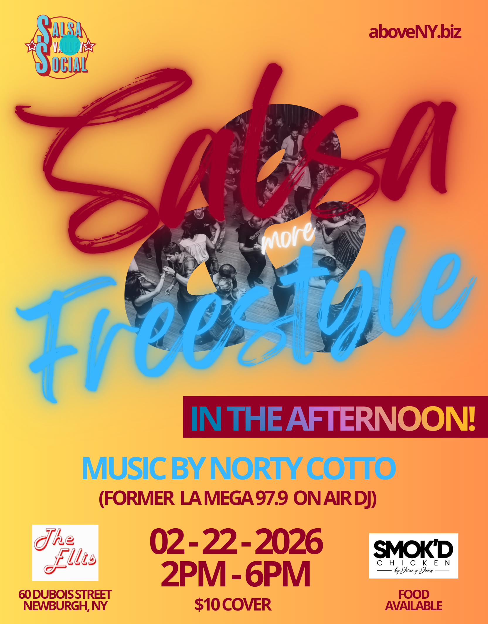 Afternoon Salsa & Freestyle at The Ellis