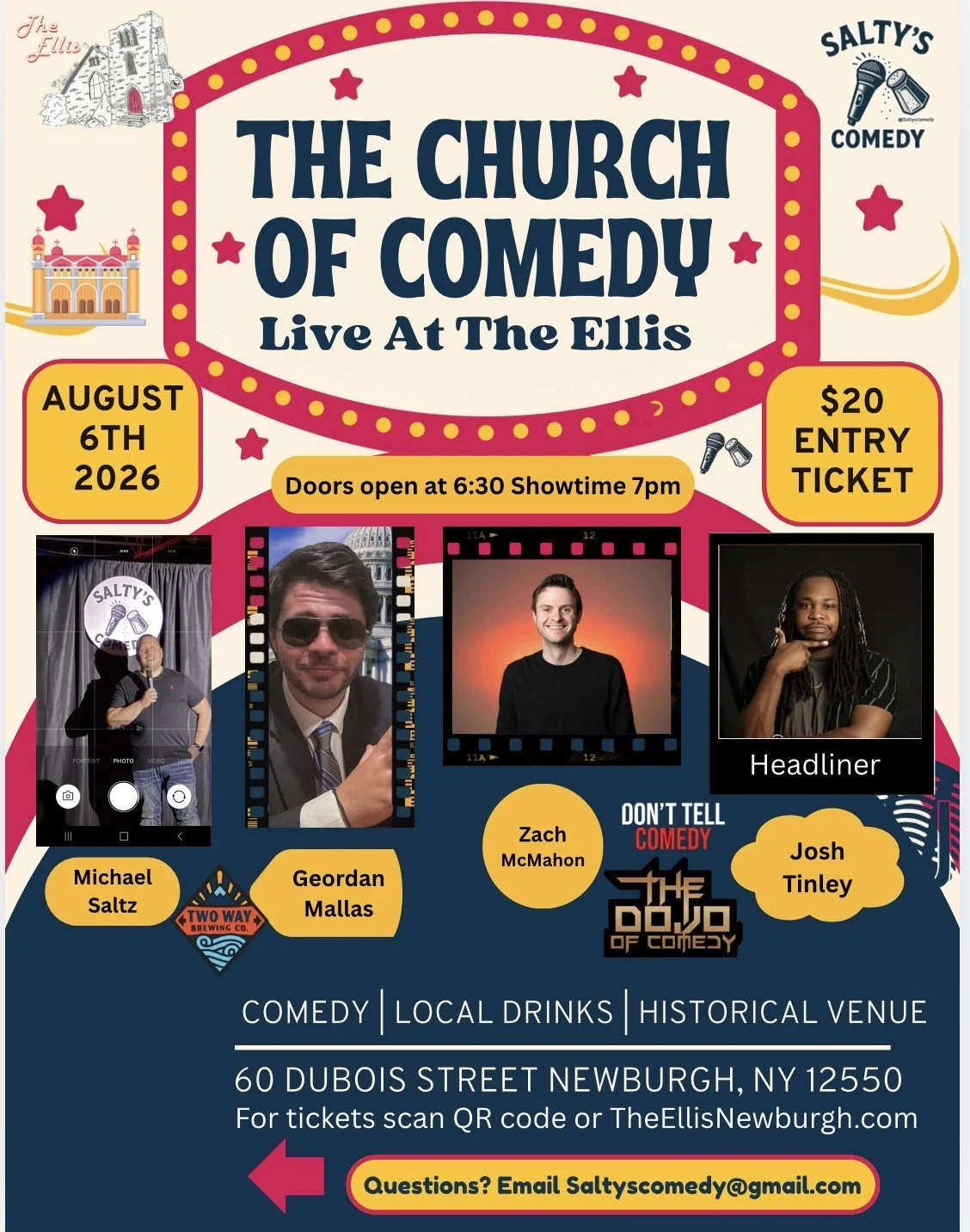 The Church of Comedy – Live at The Ellis