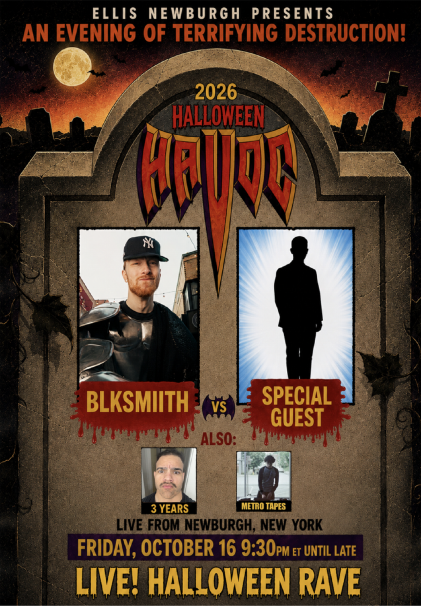 Blksmiith x Ellis Halloween Havoc EDM Rave