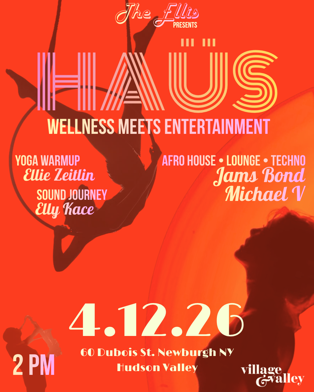 HAÜS at The Ellis — Yoga, Sound Journey & Daylife Dance Experience