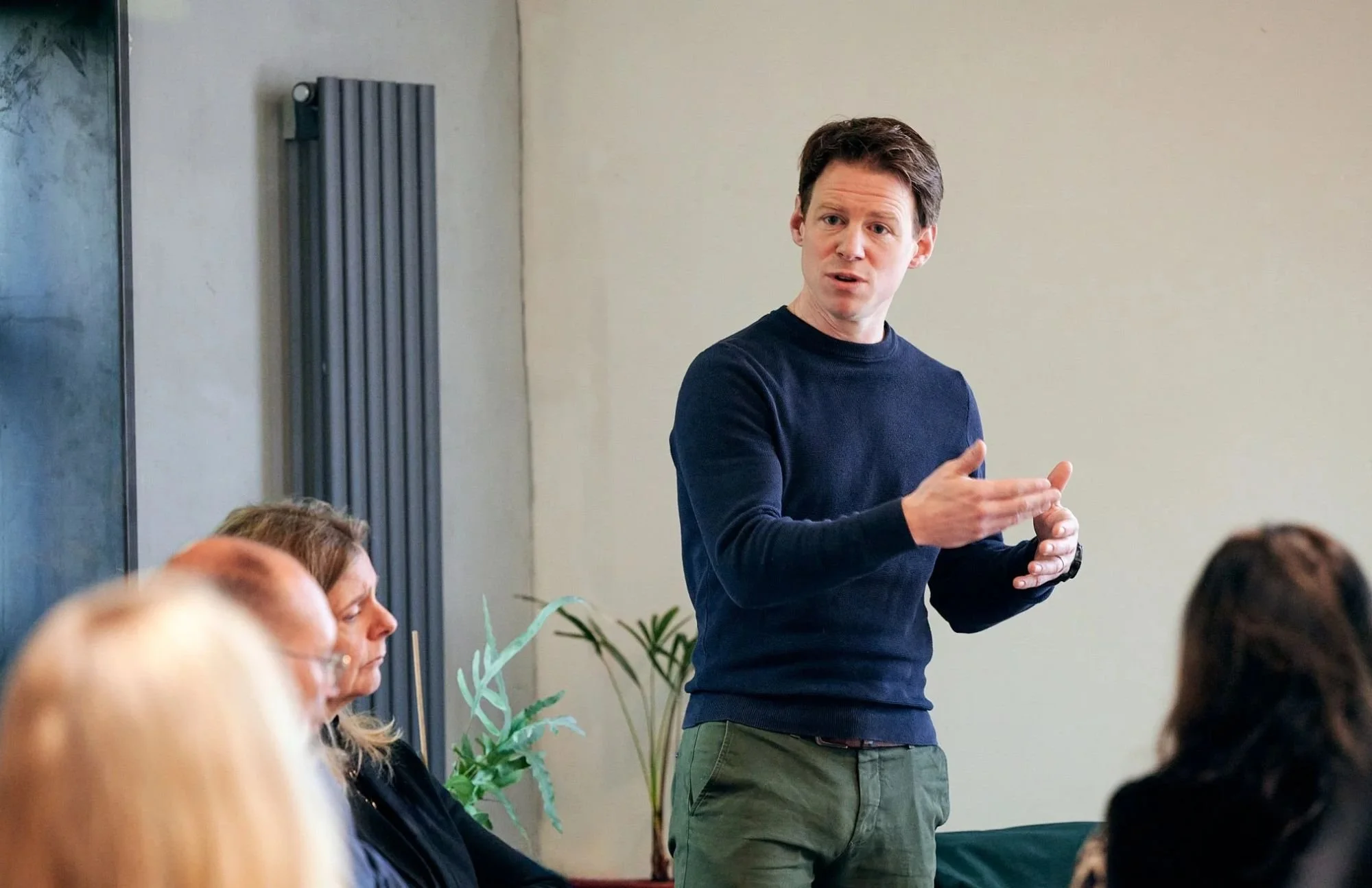 Martin Smeets leading a systems thinking workshop