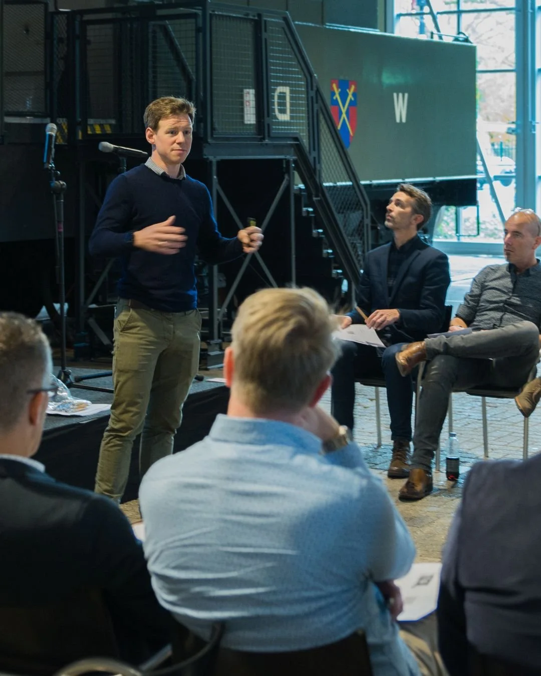 Martin Smith facilitating a systems thinking session with company leaders