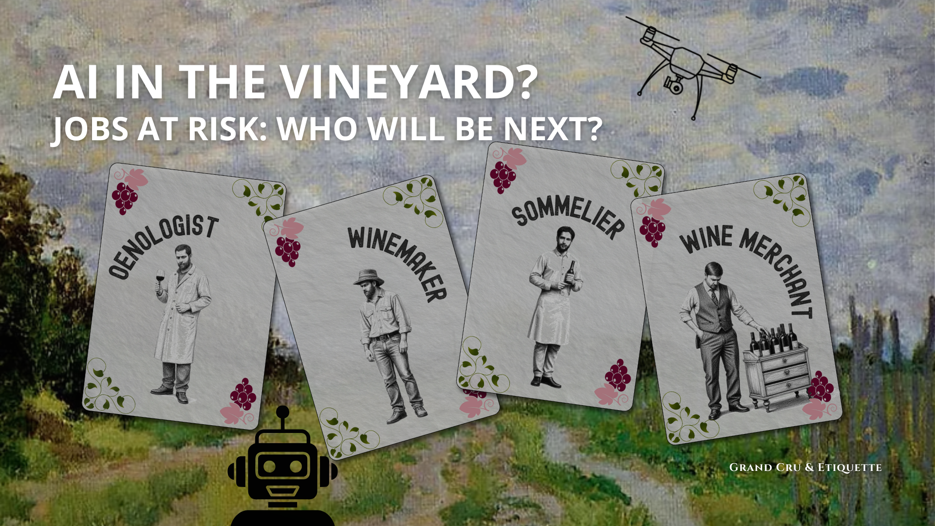 Will Artificial Intelligence Replace Wine Professions? From Vineyard Managers and Oenologists to Sommeliers