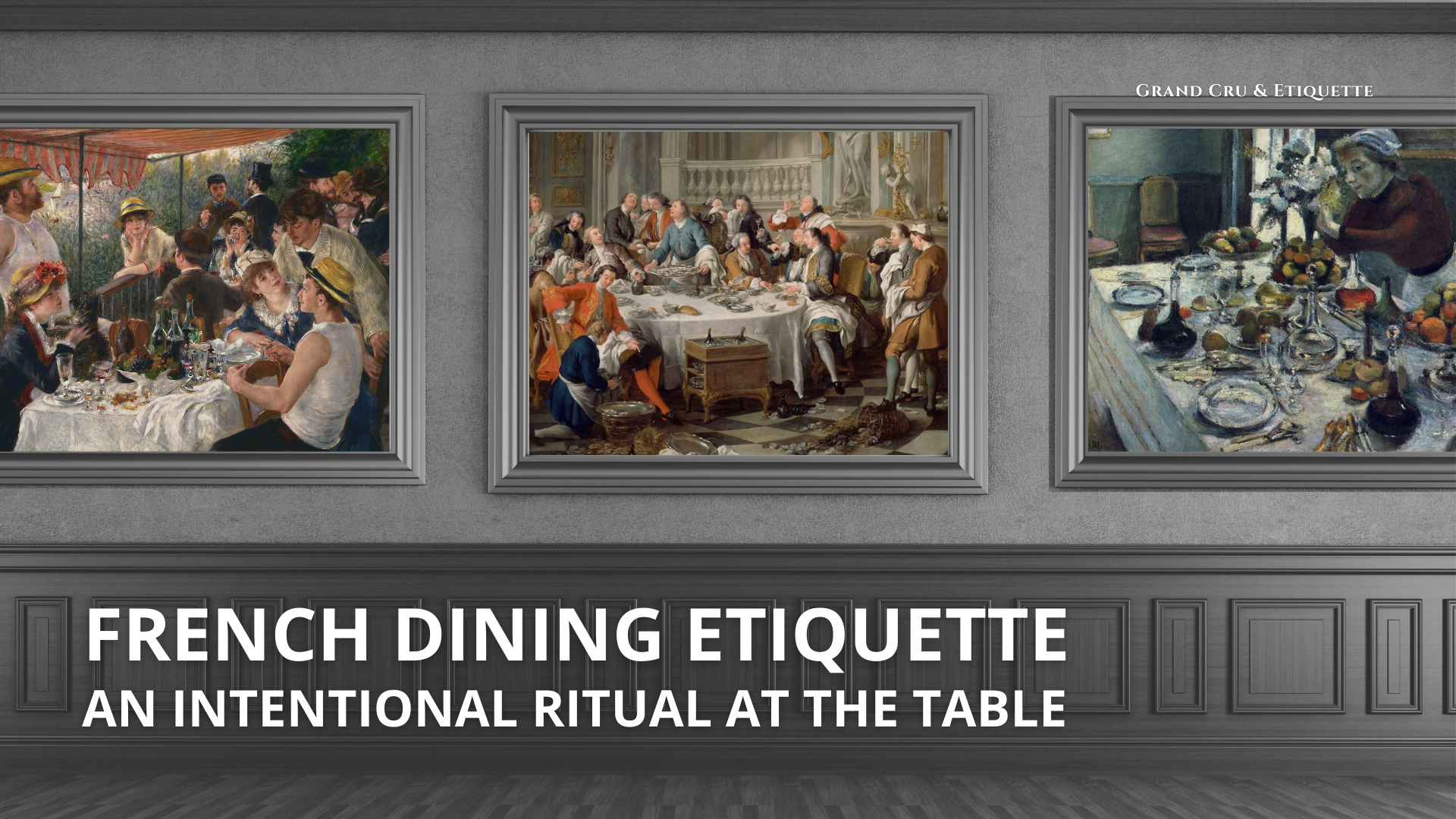 French Dining Culture and the Revival of Ritual Meals