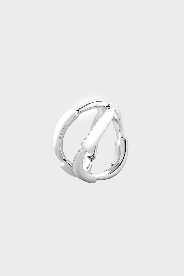 double curve ring