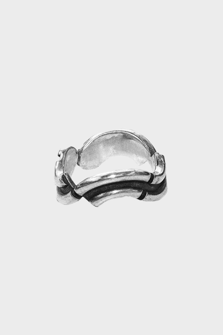 ripple single wave ring
