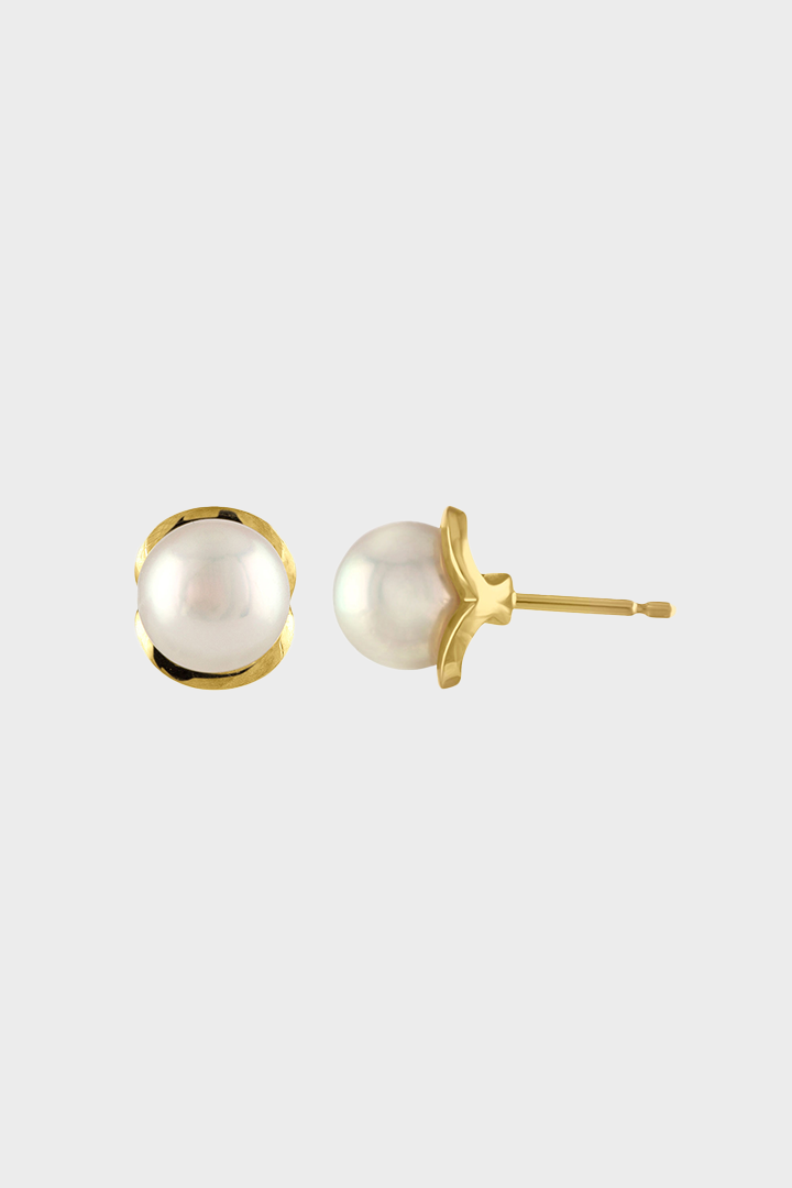 bare studs earrings