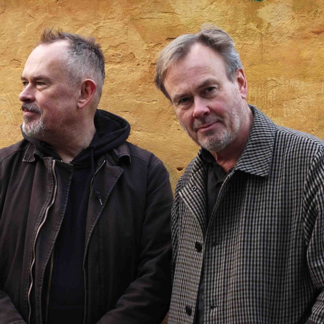 Portræt af medlemmerne i bandet Olesen-Olesen, som spiller på En Sommerdag på Bellahøj