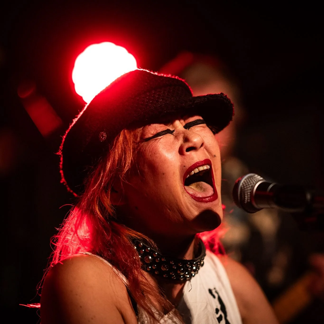 Portræt af musikeren Trine Trash, som spiller på En Sommerdag på Bellahøj