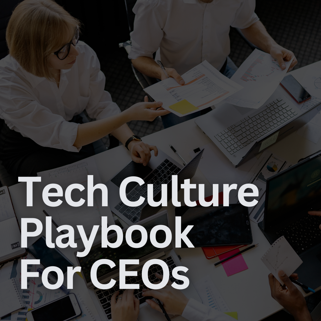 Tech Culture Playbook for CEOs
