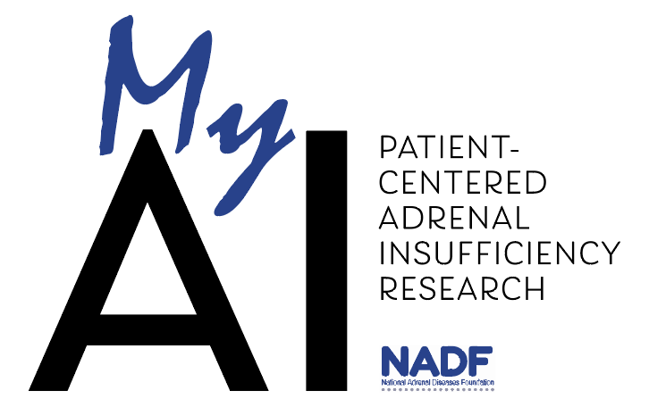 MyAI Patient-centered adrenal insufficiency research. NADF National Adrenal Diseases Foundation