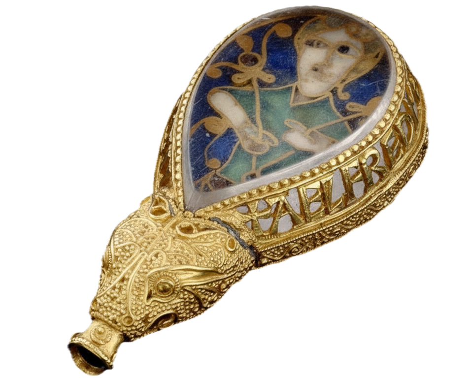 The Alfred Jewel, a 9th-century Anglo-Saxon treasure associated with King Alfred the Great