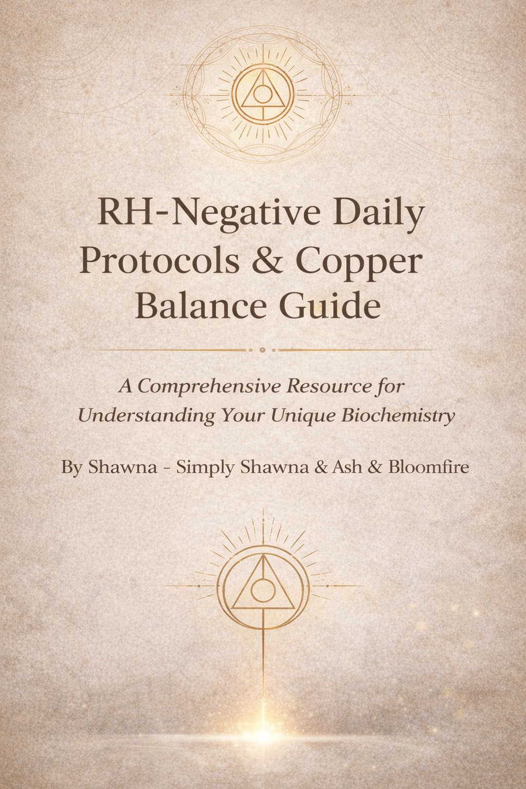 RH- Negative Daily Protocols & Copper Balance Guide