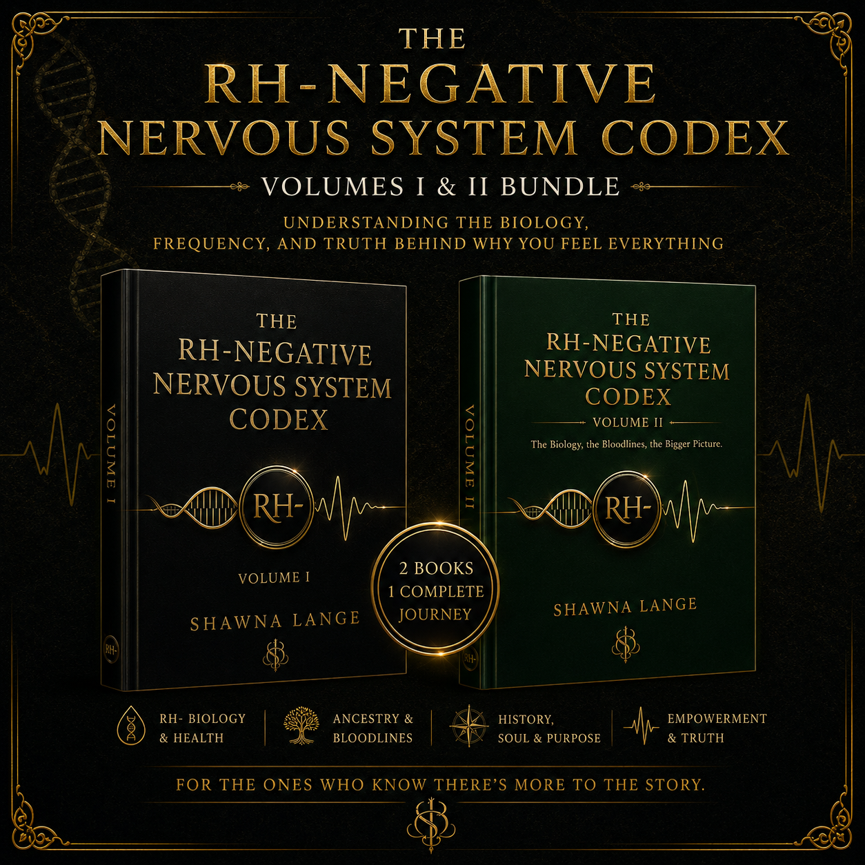 Rh- Negative Codex Volume 1 & 2 Bundle
