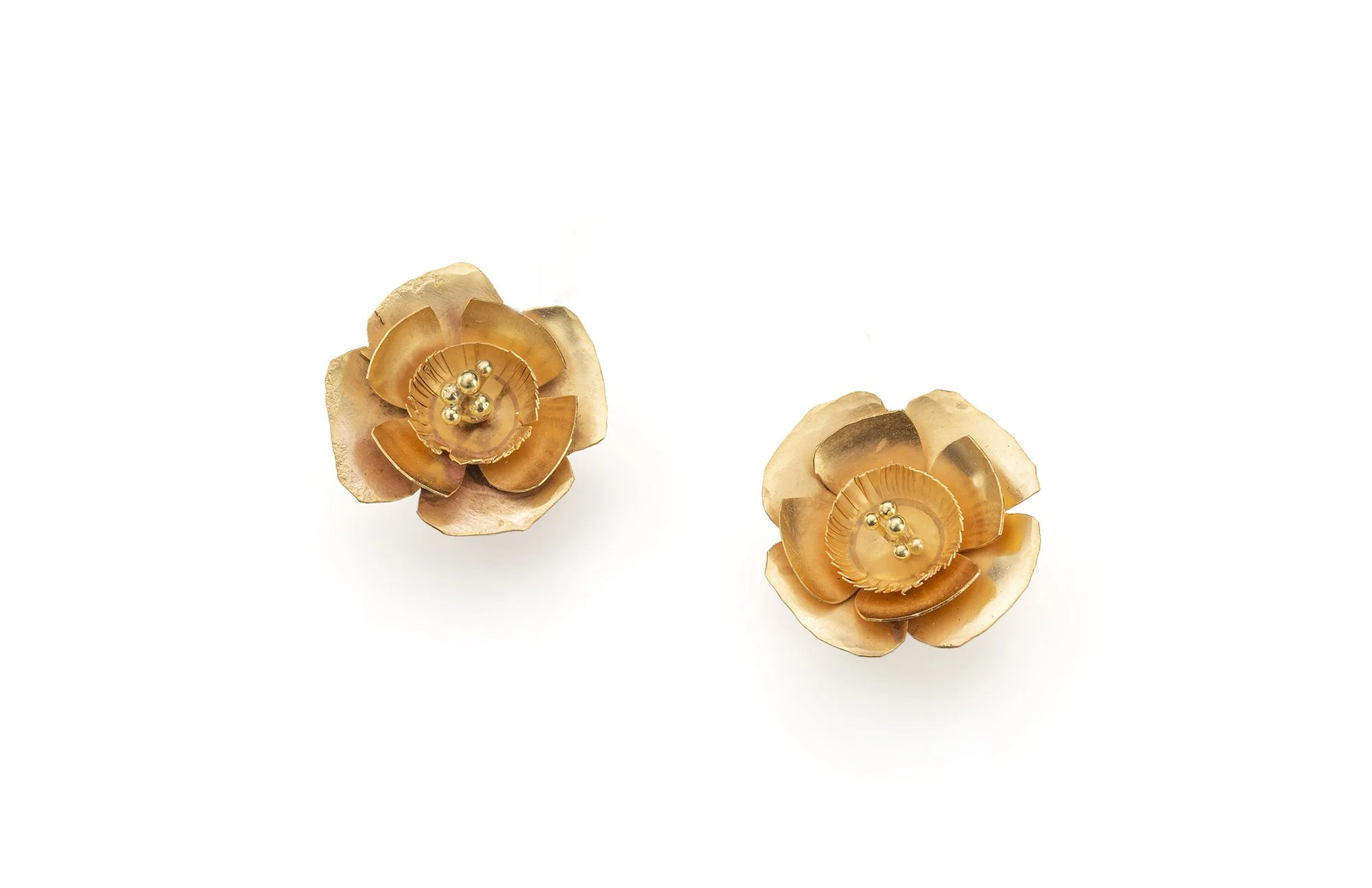 Il dono | 2020, earrings, gold