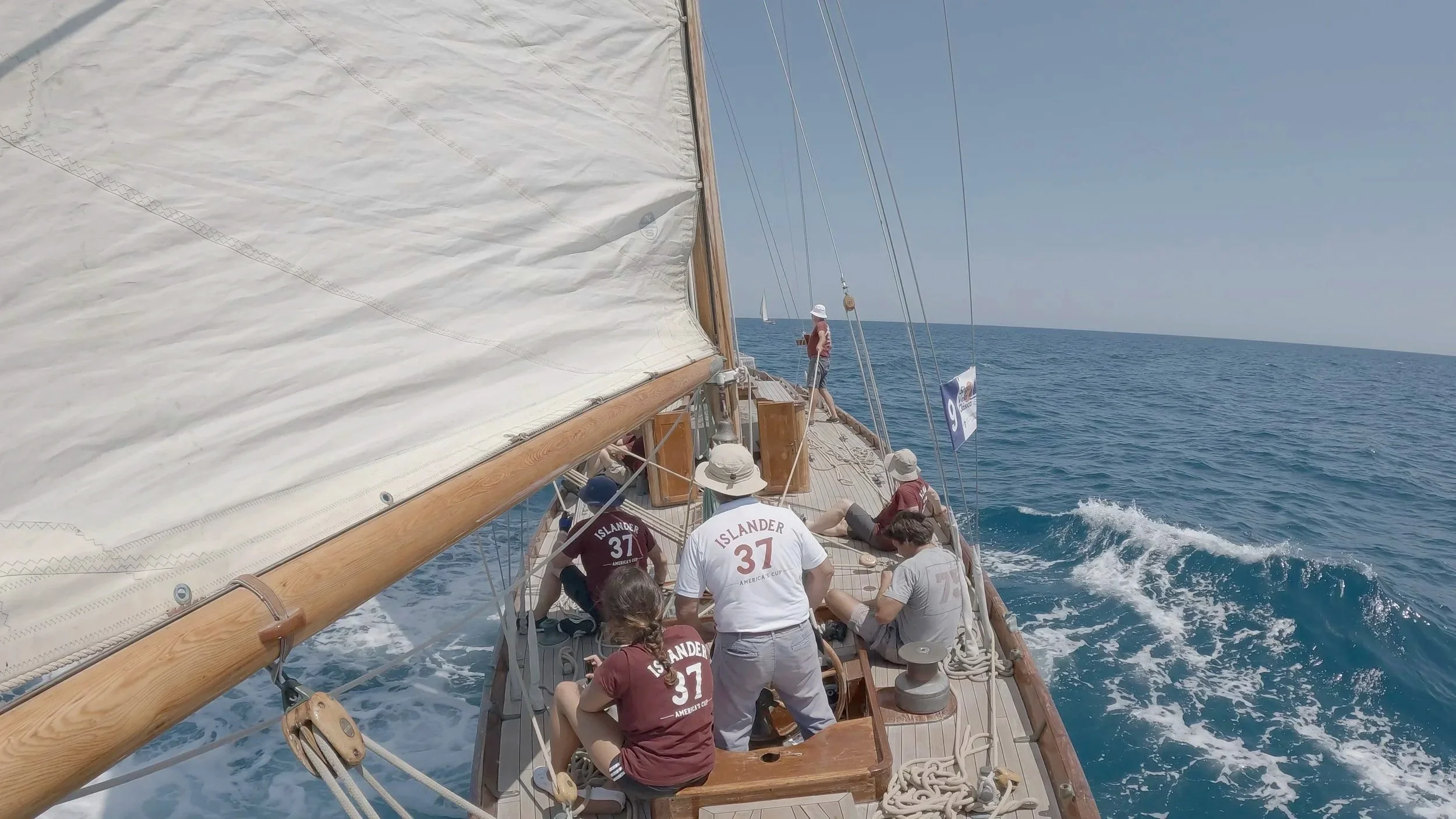 Islander, Invisible Cameras and the Rhythm of Classic Sailing