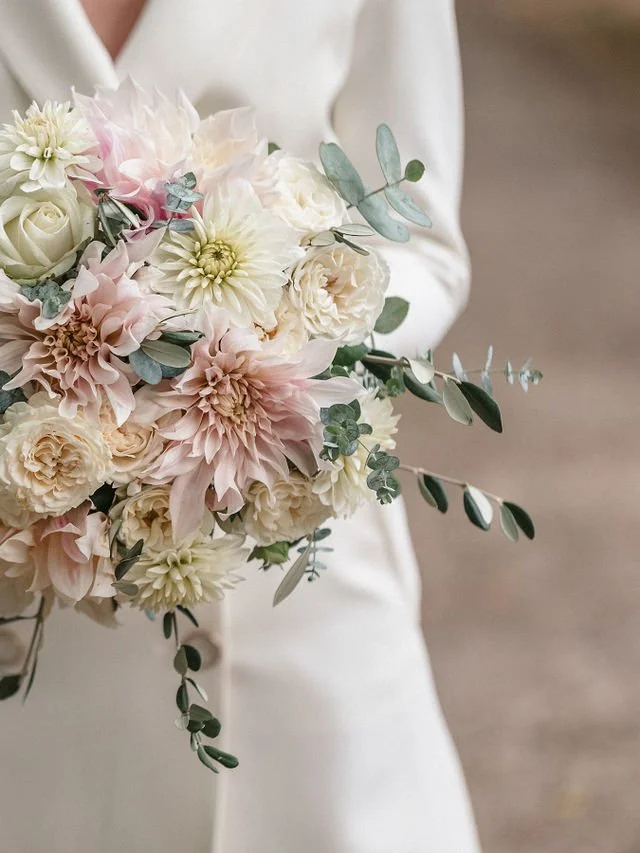 Bridal bouquet, wedding photos Ghent details