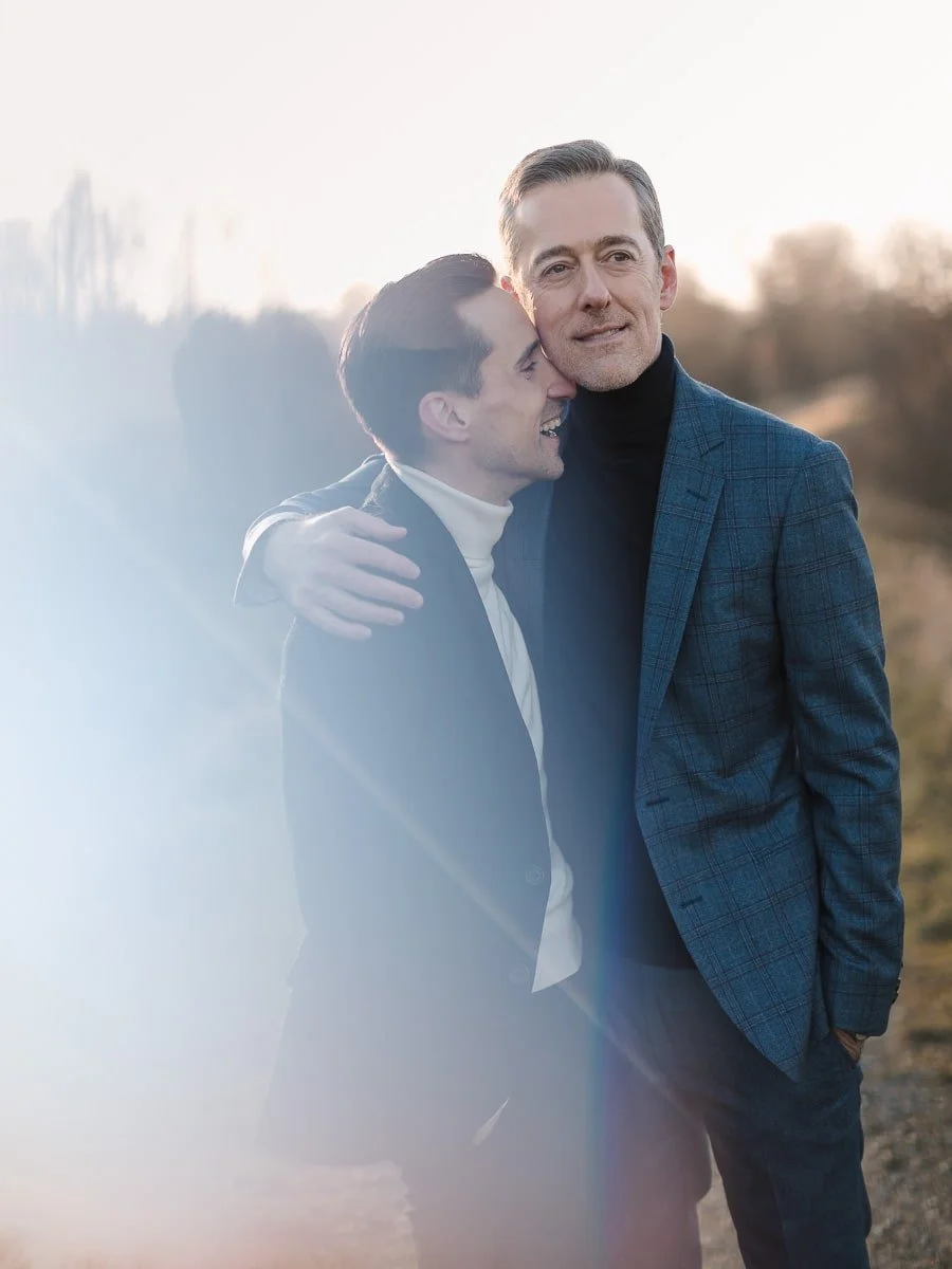 wedding photoshoot in ghent, wedding couple two men