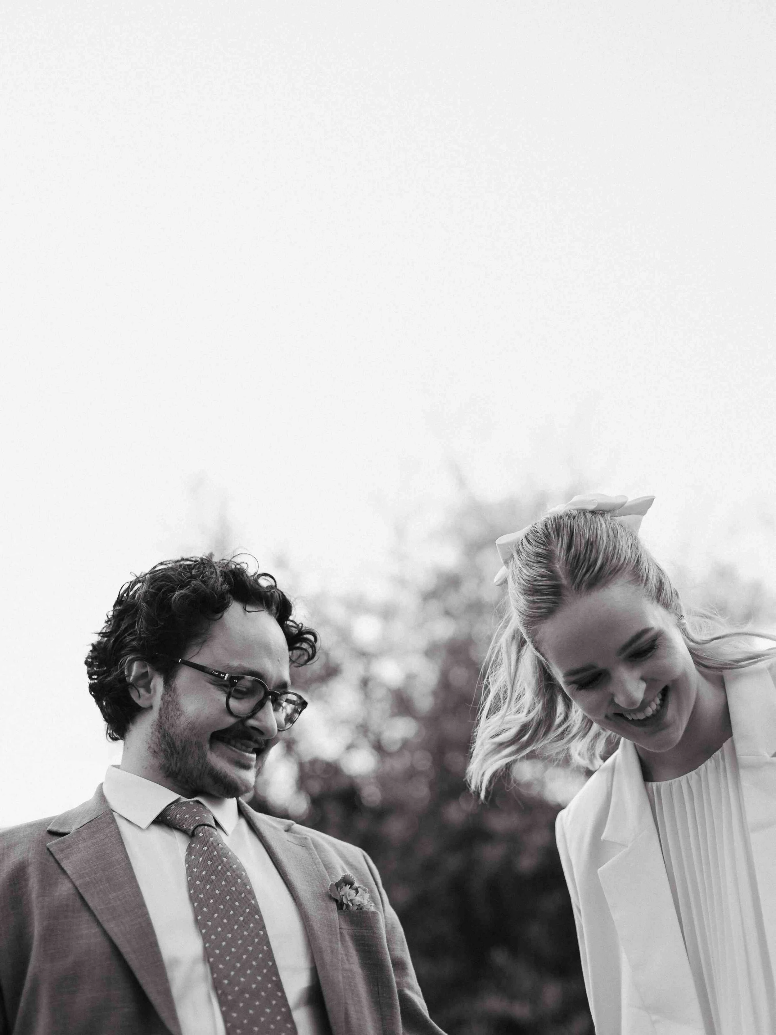 Black and white wedding photography Belgium