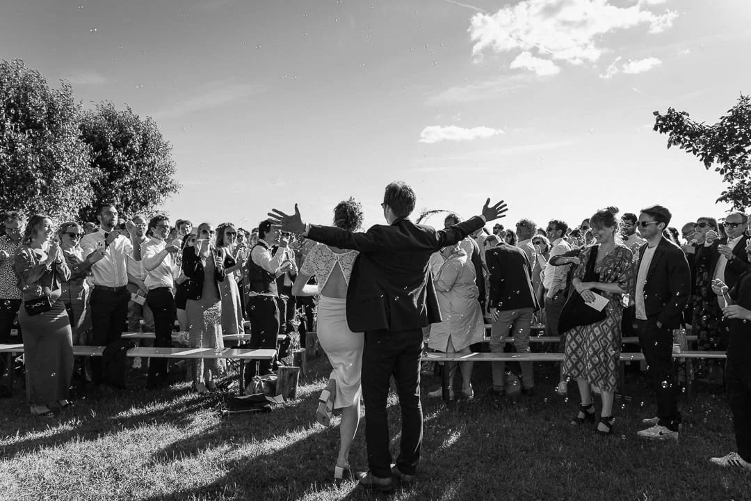Ceremony exit, Wedding photography, Ghent region