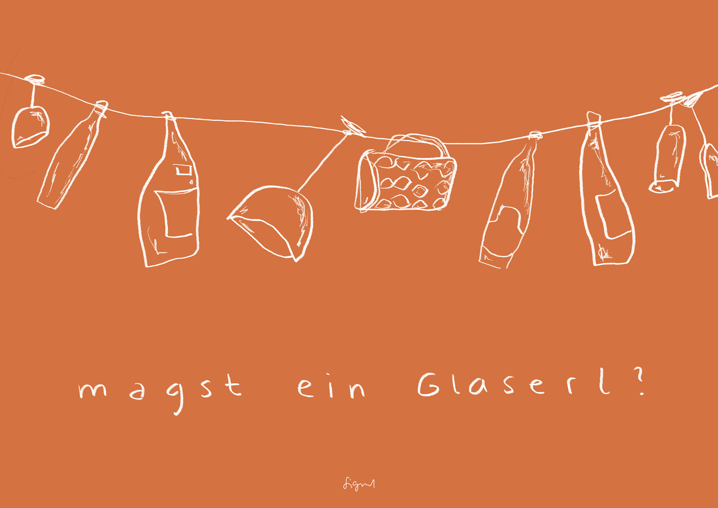 ein glaserl