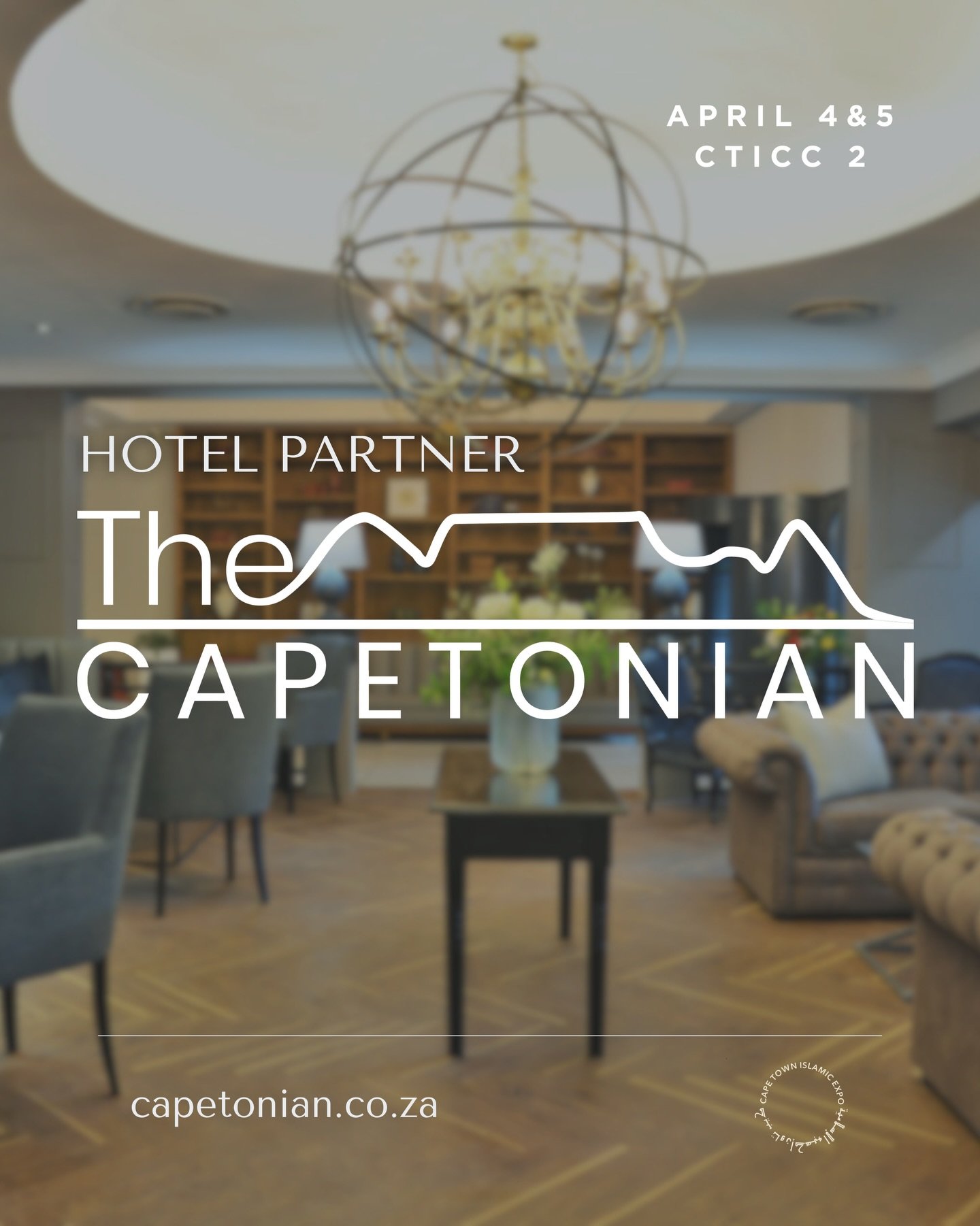Introducing our Hotel Partner @thecapetonianhotel 

Welcoming our international guests in true Cape Town style.

We&rsquo;re proud to partner with The Capetonian Hotel, our official hotel partner for the Cape Town Islamic Expo.

Hosting our internati