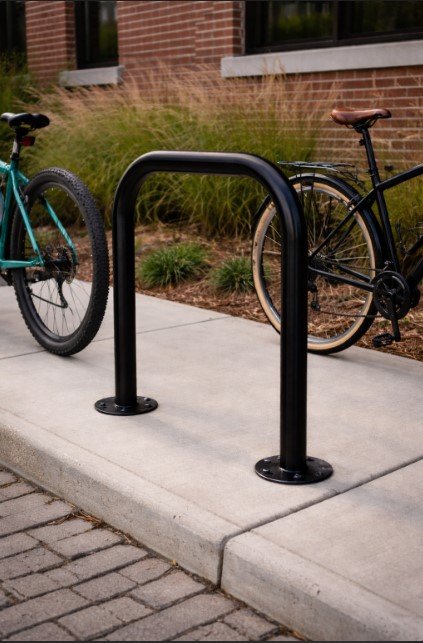 Black Steel “LockGuard U” Rack