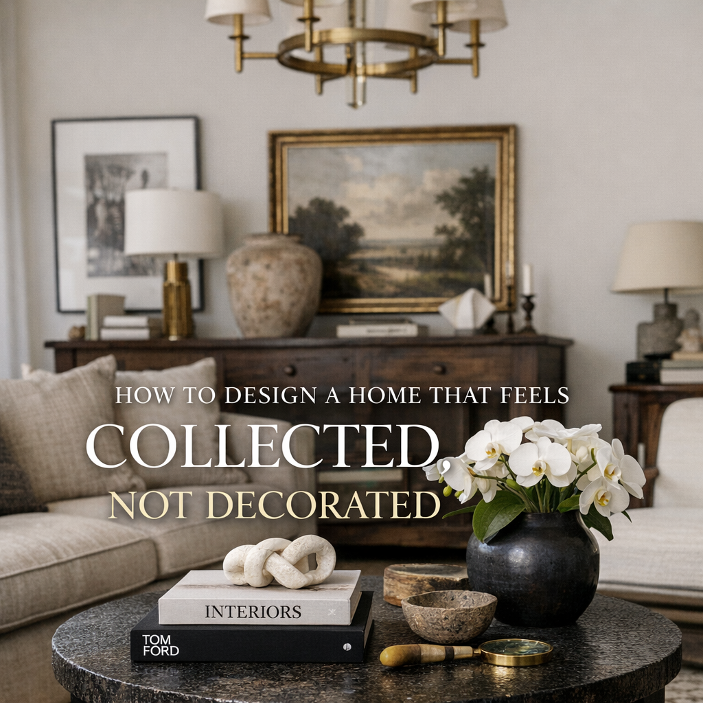 How to Design a Home That Feels Collected, Not Decorated