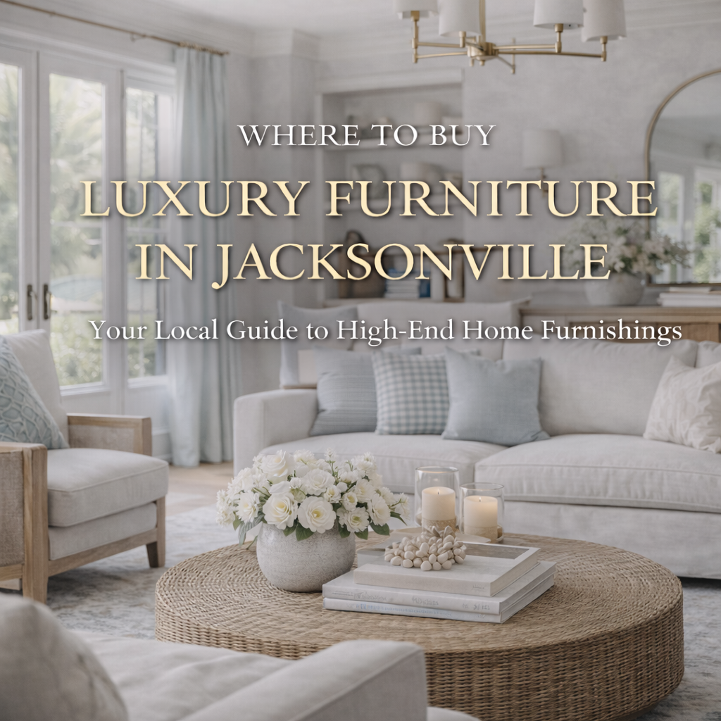 Where to Buy Luxury Furniture in Jacksonville: A Local Guide