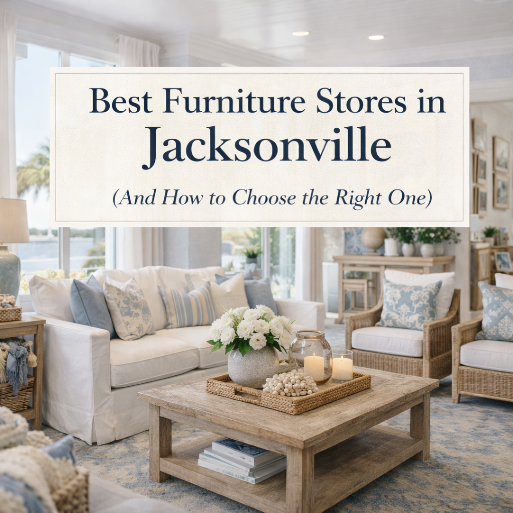 Best Furniture Stores in Jacksonville (And How to Choose the Right One)