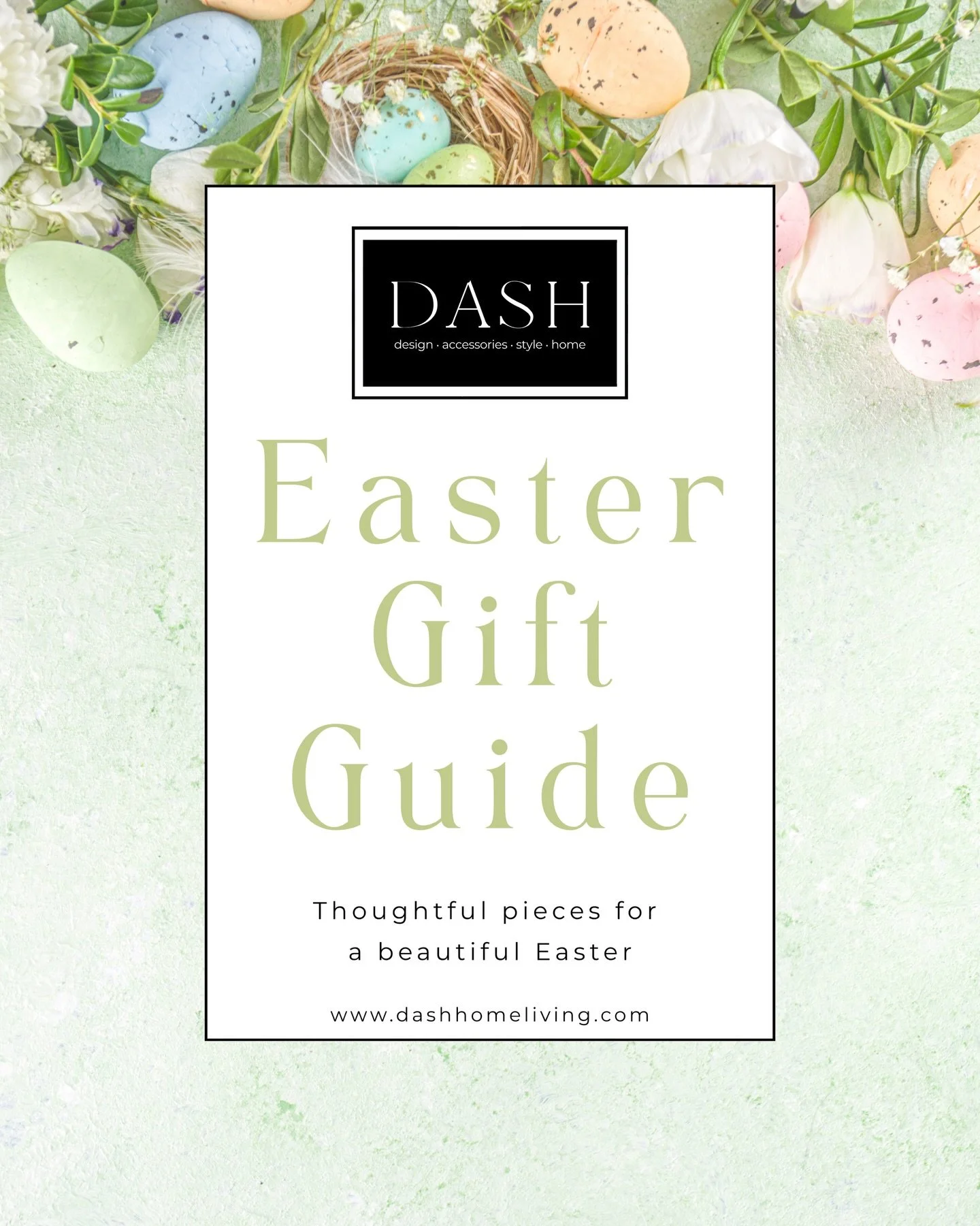 Spring gifting starts here 🌿

Our Easter Gift Guide is filled with thoughtful pieces to make the season feel extra special&mdash;from sweet treats to elevated entertaining and everything in between.

Visit DASH to find the perfect Easter gift. 🤍