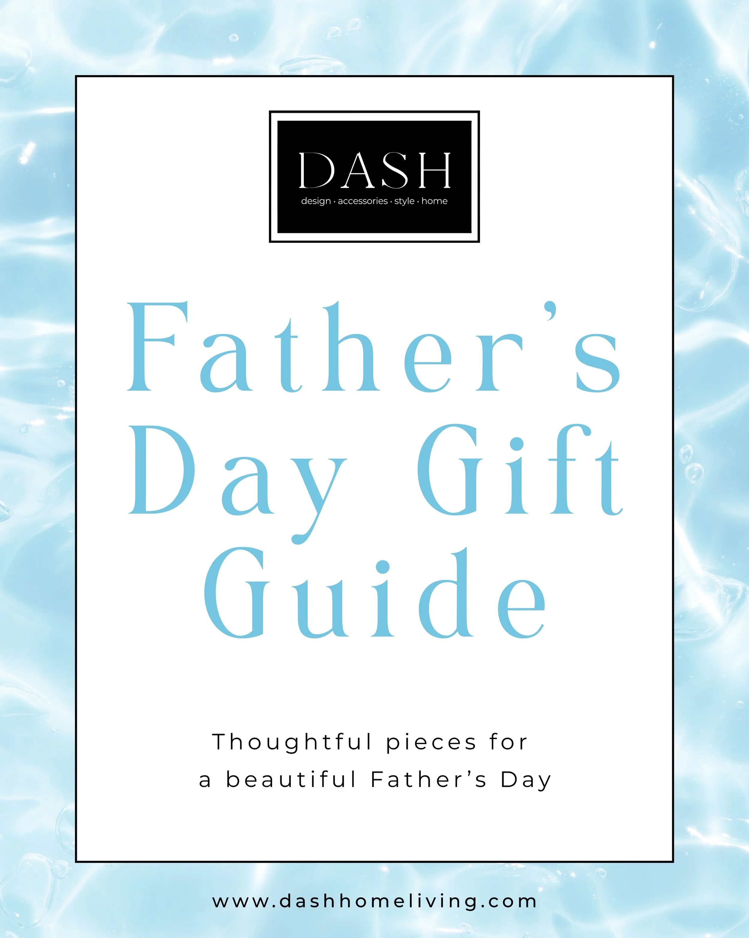 For the dads who appreciate great design, elevated entertaining, and timeless pieces. ✨

From statement coffee table books to barware, golf-inspired finds, and thoughtful keepsakes, our Father&rsquo;s Day Gift Guide is filled with gifts he&rsquo;ll a