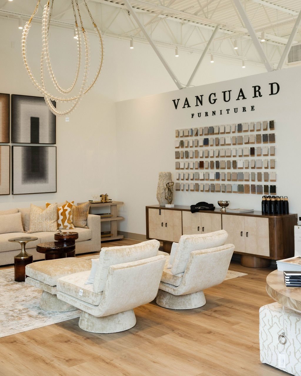 Member of the design trade? Join us tomorrow from 4-6pm for and exclusive event with @vanguardfurniture .

Enjoy a 🍷tasting and 🍡 while getting an inside look at how to Make It Yours with @harrytrachtenberg and @emma_coyle in this beautiful designe