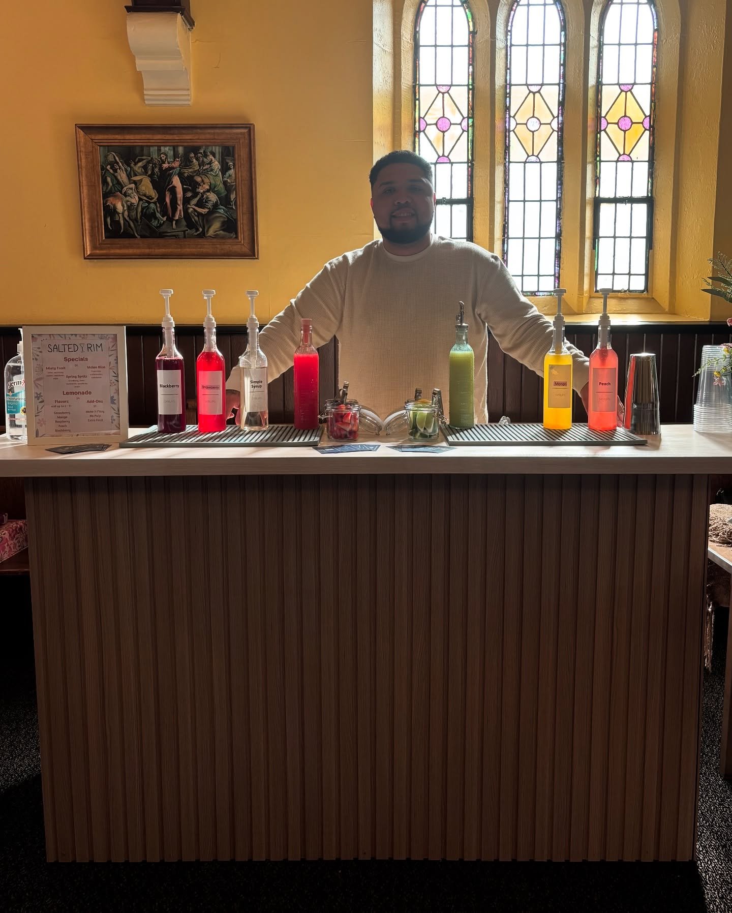 First event this weekend was a blast. Feeling blessed for the support and feedback we got. Our curated spring menu consisted of 3 specialty mocktails and an array of flavored lemonades all made from scratch with no artificial ingredients. To no surpr