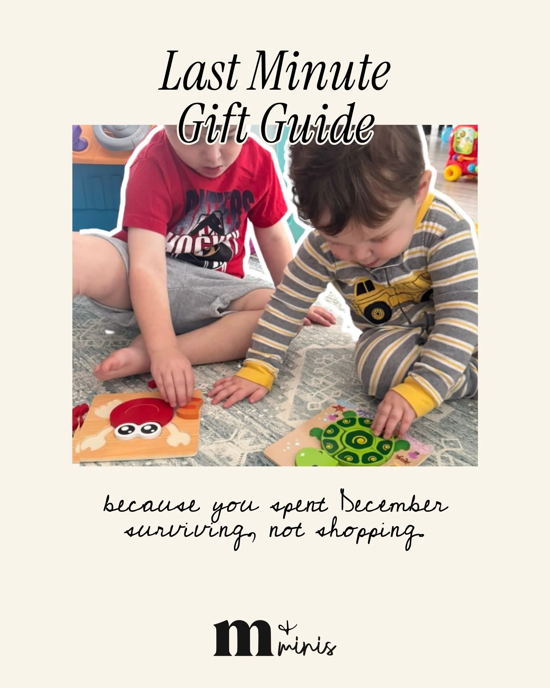 Last-Minute Gift Guide for Minis (Ages 0-4)