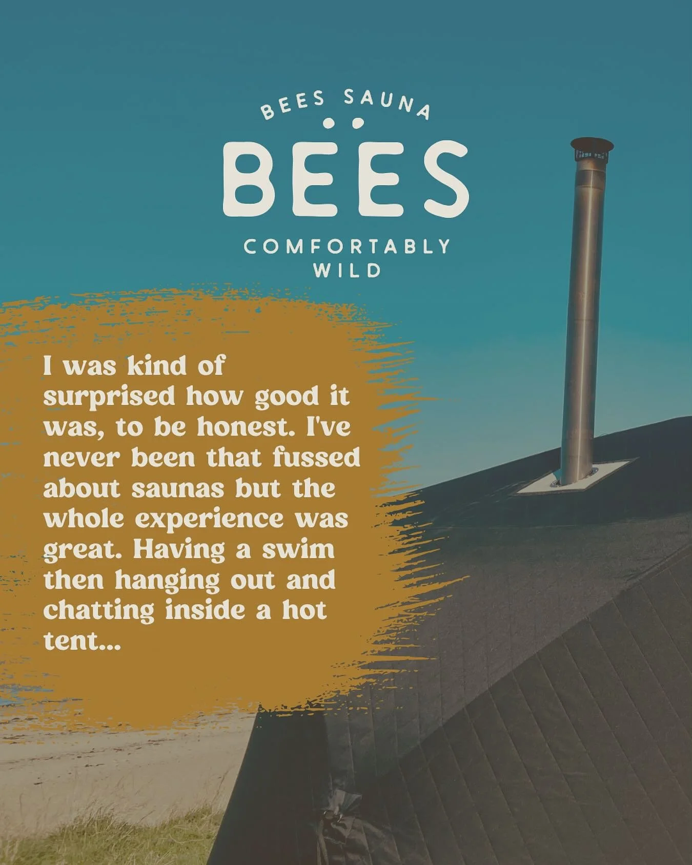 I will change your mind about saunas! I promise you that!

#SaunaScotland #SaunaCultureScotland #SeaSwimmingScotland #BeesSauna