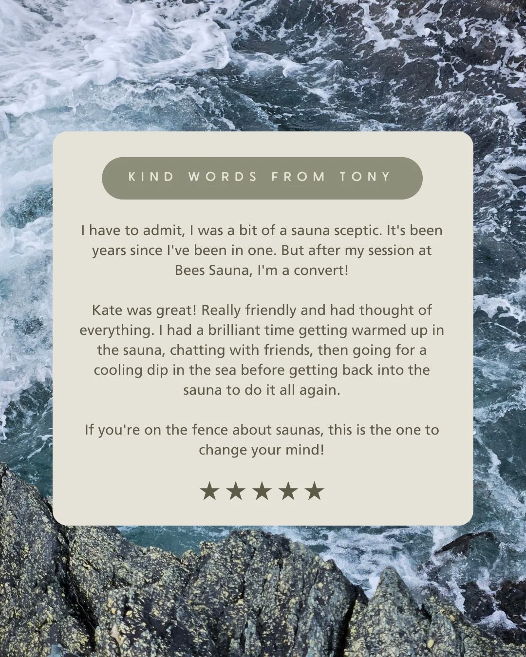 Some more lovely words of late! The thing that surprised people the most is the fact the tent can really hold the heat.

Come and experience something different and get #ComfortablyWild 

Huge thank you to all that have visited so far! We&rsquo;re ba