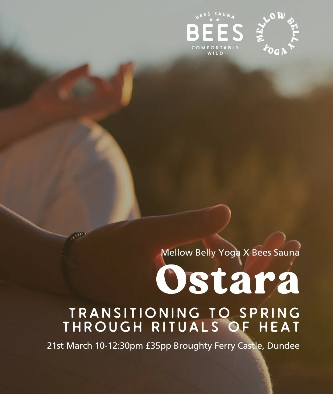Celebrate the Spring Equinox with us at Bees Sauna! 🌱

Join us for &ldquo;Ostara - Transitioning to spring through rituals of heat&rdquo; on March 21st. This immersive experience blends local wisdom with the &ldquo;sister sciences&rdquo; of Yoga and