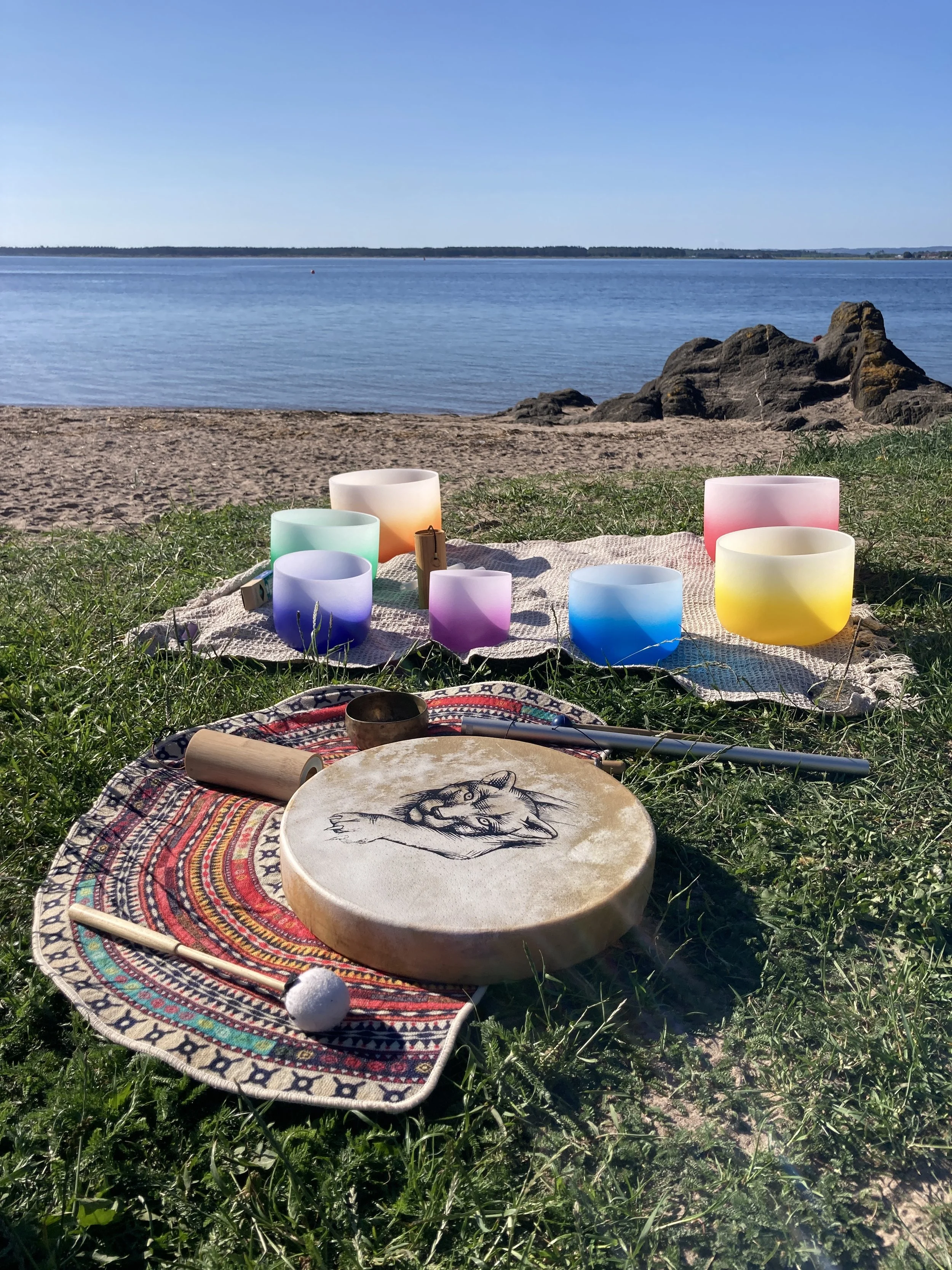 Sound Bath, Sauna & Salt Scrub