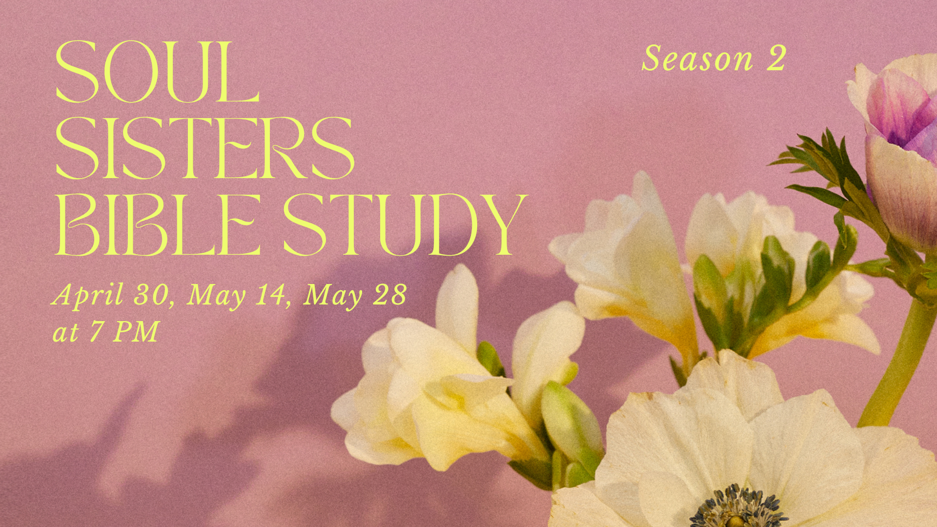 Soul Sisters Session one