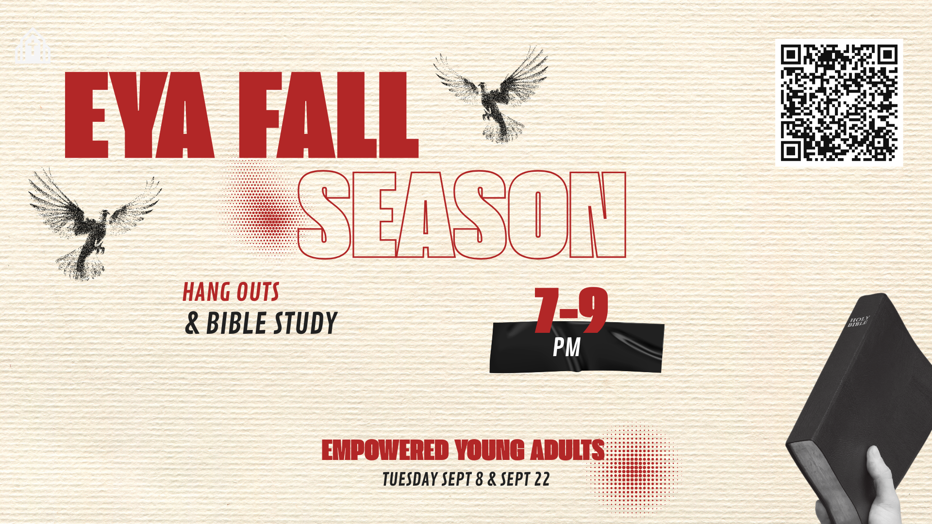 EMpowered Young Adults Fall Season (BIBLE STUDY NIGHT)