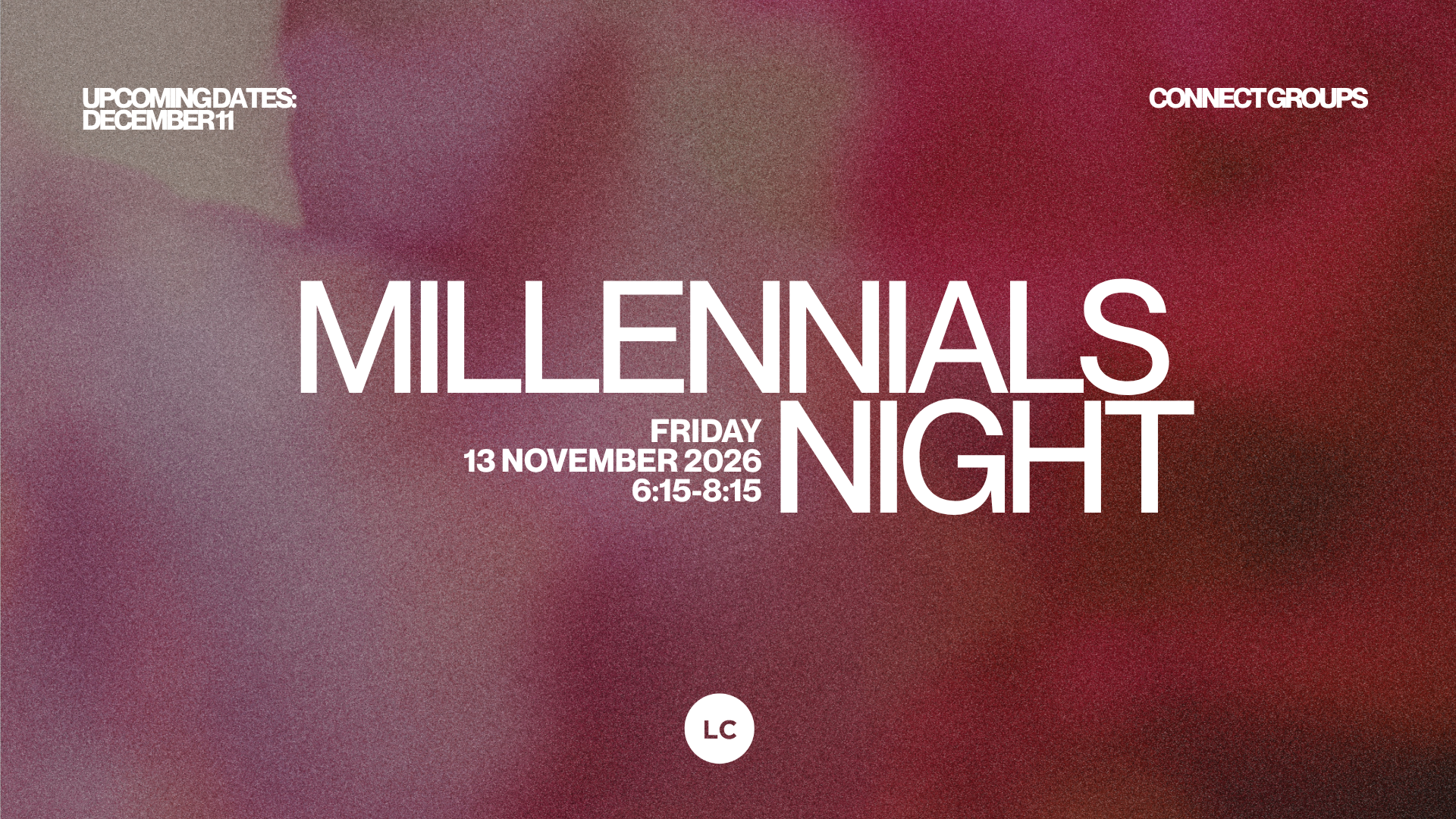 Millennials Night (Bible Study)